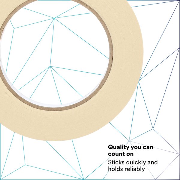 3M⢠2307 Masking Tape, 5.2 Mil, 3/4