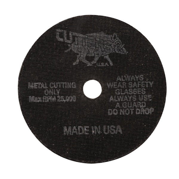 Cut Off Wheels, 54 Grit, 1/16