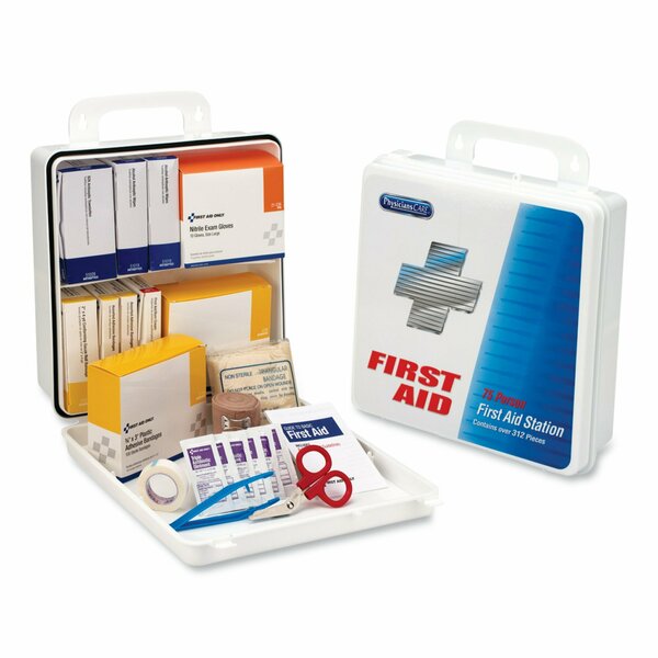 Office First Aid Kit, for Up to 75 people, 312 Pieces/Kit