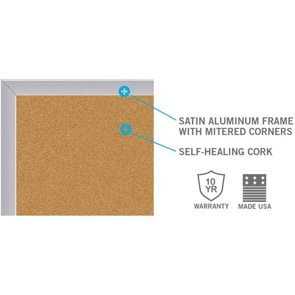 Cork Bulletin Board 60x48