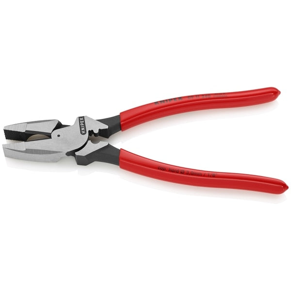 9-1/2'' High Leverage Lineman's New England w/ Tape Puller & Crimper
