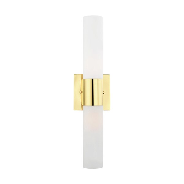 Aero 2 Light Polished Brass ADA Bath Vanity