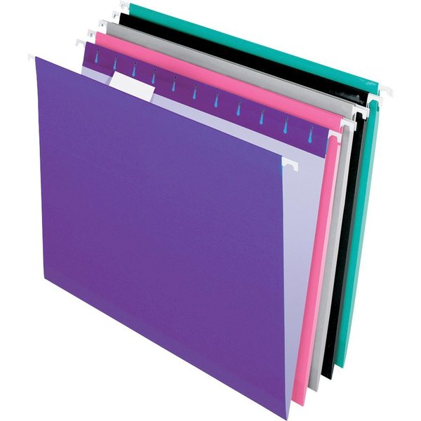 Hanging File Folders, Assorted, PK25