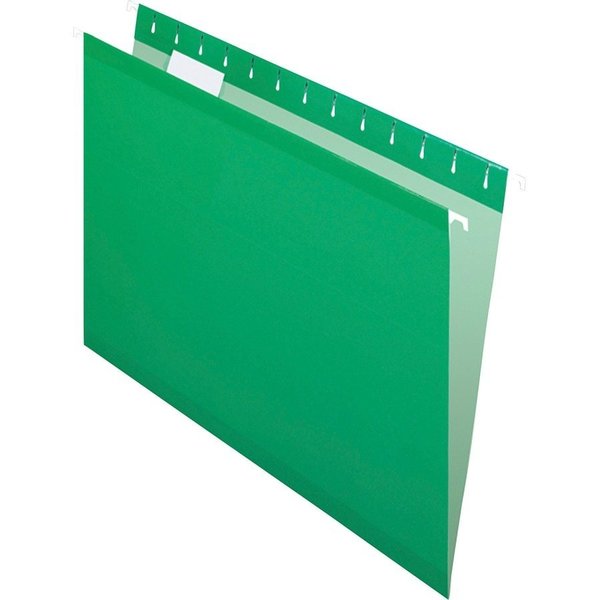 Hanging File Folders, Bright Green, PK25