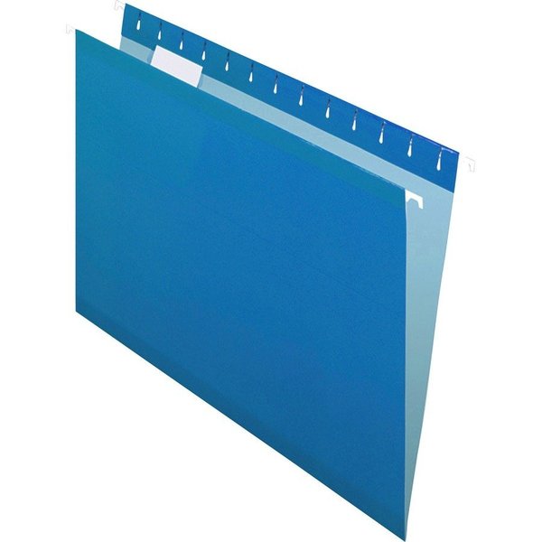 Hanging File Folders, Blue, PK25
