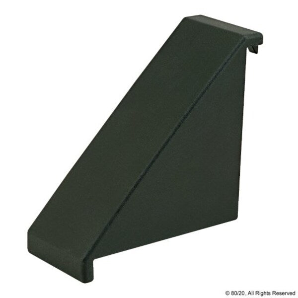 Black Nylon Cover Cap, 90 Deg Connector