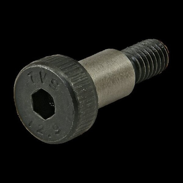 Shoulder Screw, M6 x 1 Thr Sz, 23.25mm Thr Lg, 12 mm Shoulder Lg, Steel