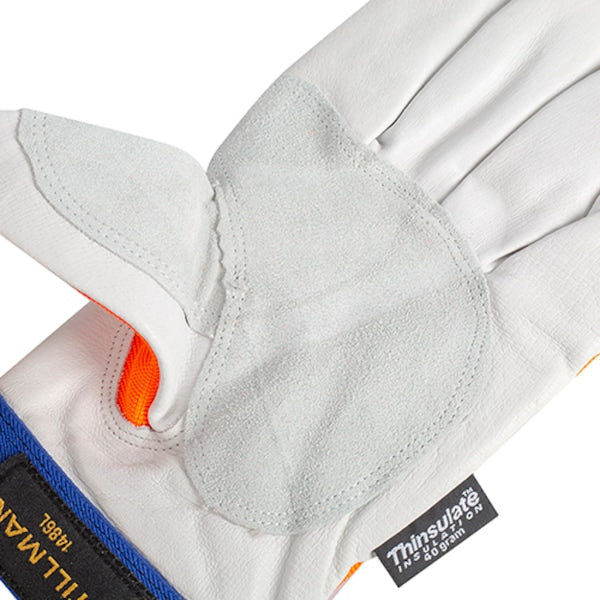 Hi-Vis Cold Protection Gloves, Thinsulate Lining, L