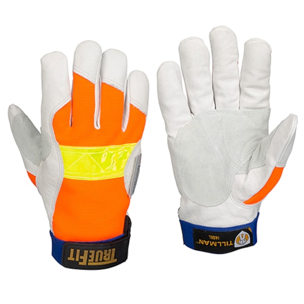 Hi-Vis Cold Protection Gloves, Thinsulate Lining, L