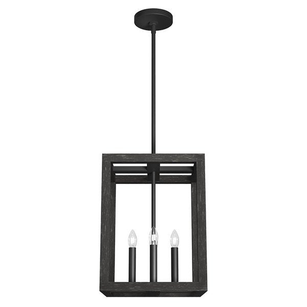 Downrod Light, Matte Black, 120 V, UL Li