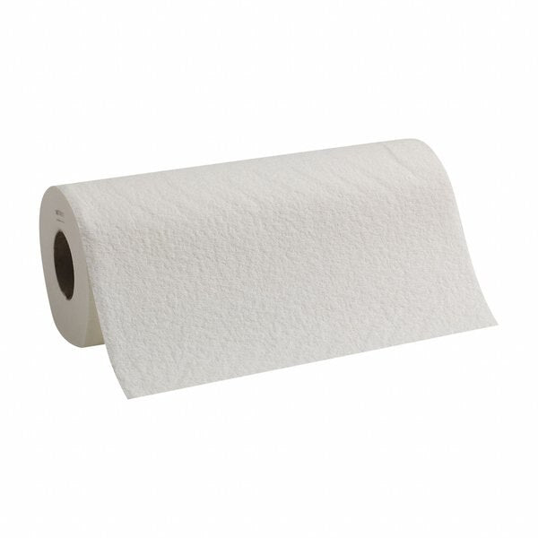 Dry Wipe Roll, Brawny D300, Poly Wrap, 60 ft, Double Recreped (DRC), 9 1/4 in x 11 in, White, 20 Pk