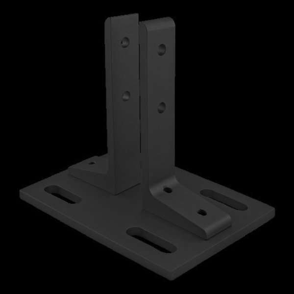 Black Floor Mount Base Plate For 1010