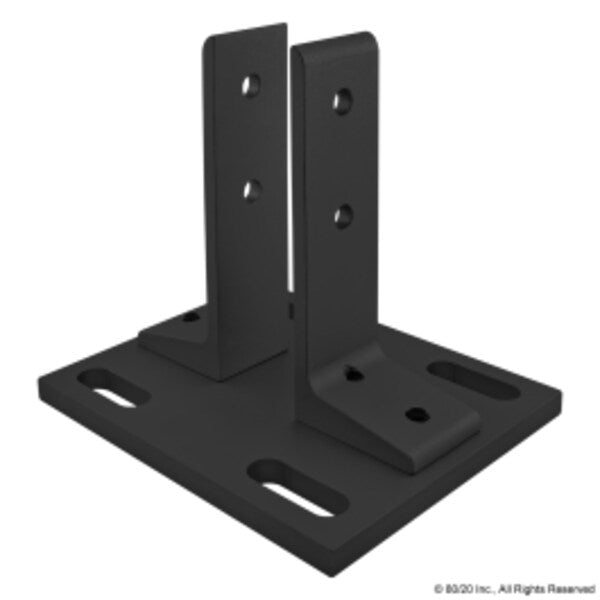 Black Floor Mount Base Plate For 1515