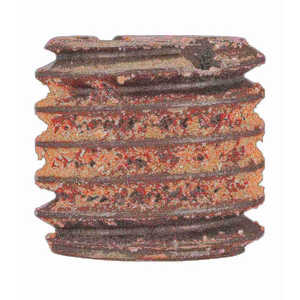 Self Locking Thread Insert, #10-24 Int Thrd Sz, Carbon Steel