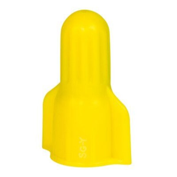 Secure Grip Wire Connector, Yel, PK 20000