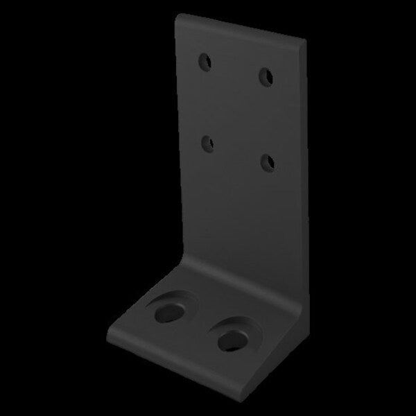 Blk 40S 80mm Floor Mt Economy Anchor Ft