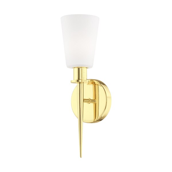 Witten 1 Light Polished Brass ADA Wall S