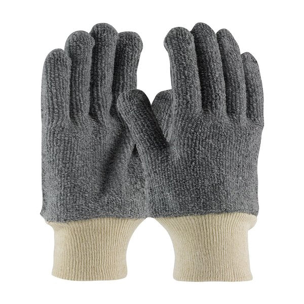 Terry Cloth Seamless Gloves, 24 Oz, PK12