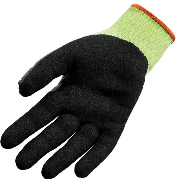 Coated Gloves, Nitrile, Dry/Oily/Wet, M, PR