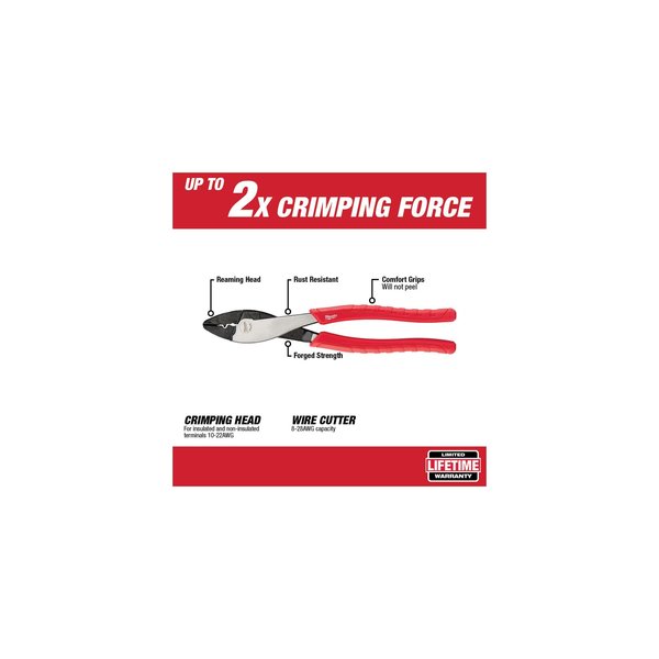 Comfort Grip Crimping Pliers