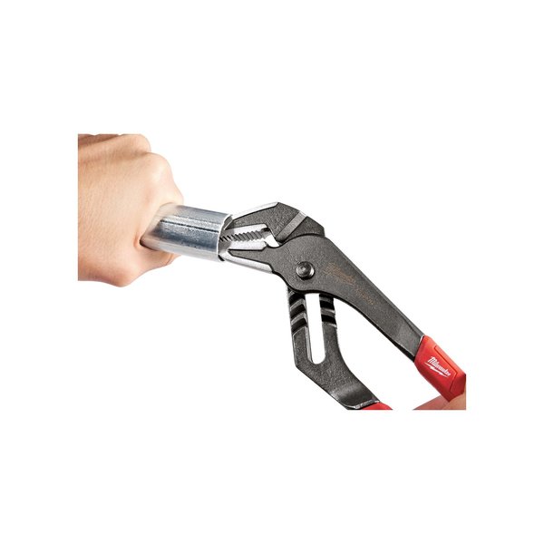 10 in Straight Jaw Tongue and Groove Plier, Serrated