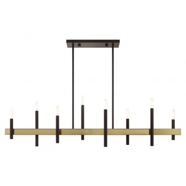 Bronze with Antique Brass Accents Chande