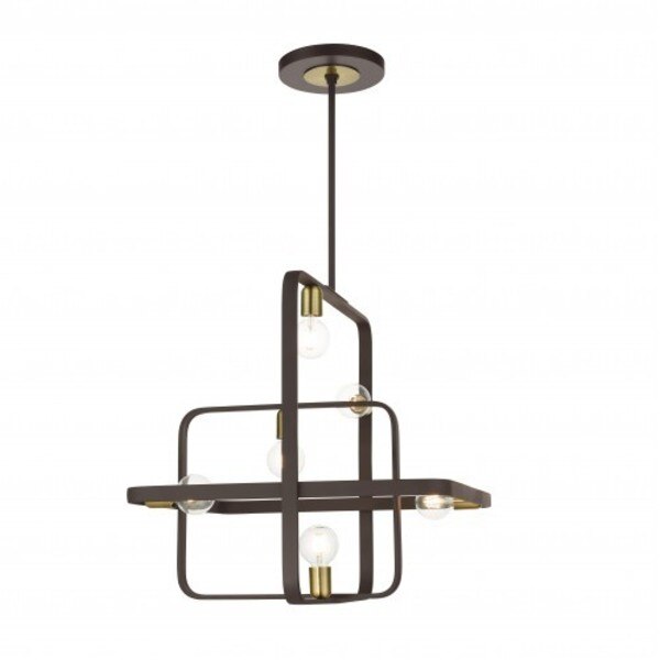 Bronze with Antique Brass Accents Chande