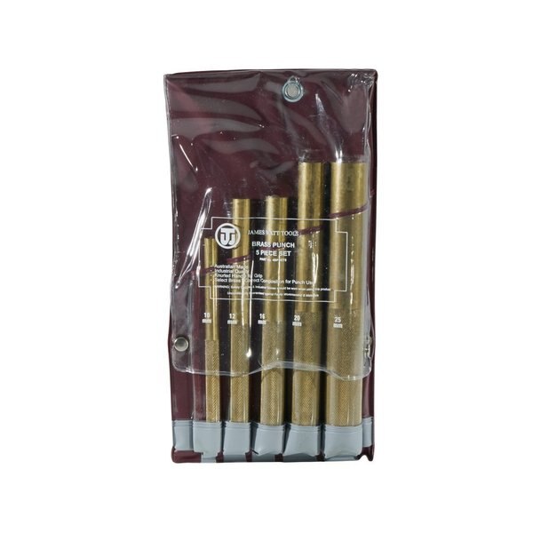 Brass Punches 5 Piece Set