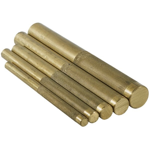 Brass Punches 5 Piece Set