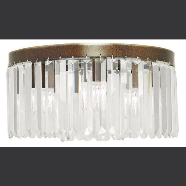 Ashton 5 Light Hand Painted Palacial Bronze Ceiling Mount