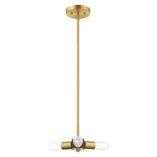 Copenhagen 3 Light Satin Brass Mini Chan