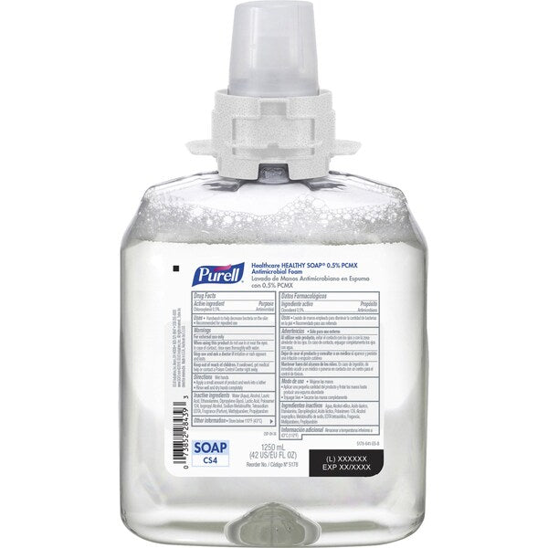 1,250 mL Foam Hand Soap Cartridge, 4 PK