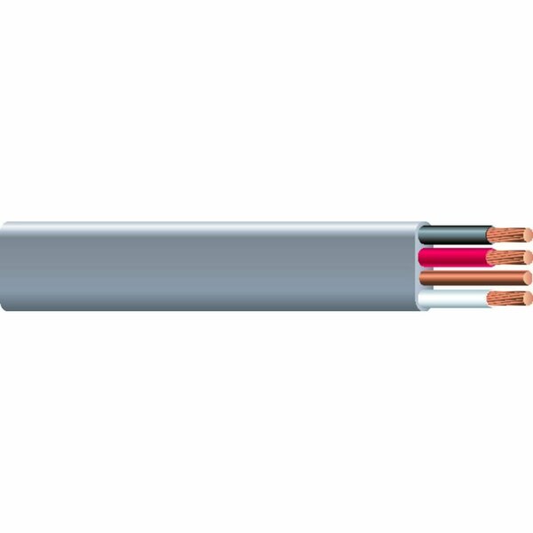 Underground Feeder Cable, 500 ft. L, Wire Size: 8 AWG