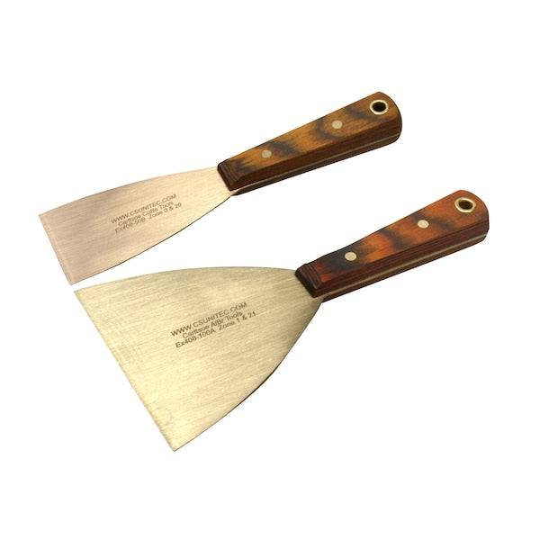 Non Sparking Putty Knives, 75mm, Beryllium Copper