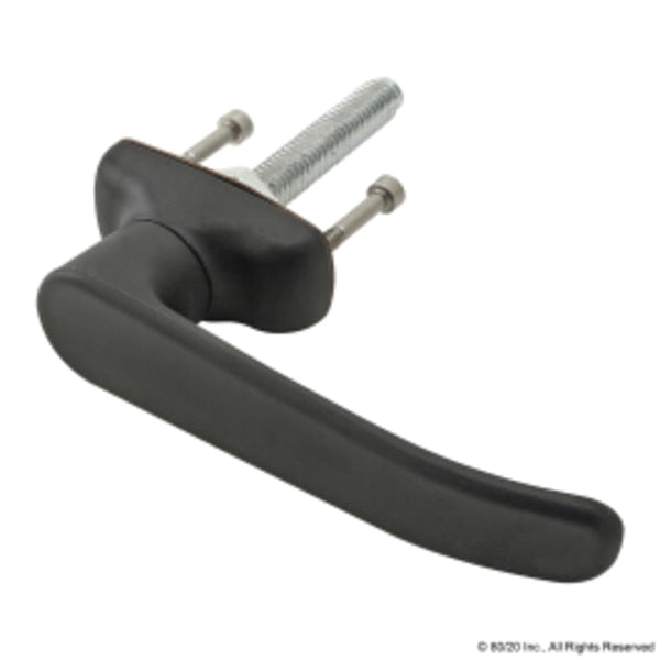 Black L-Handle Clockwise