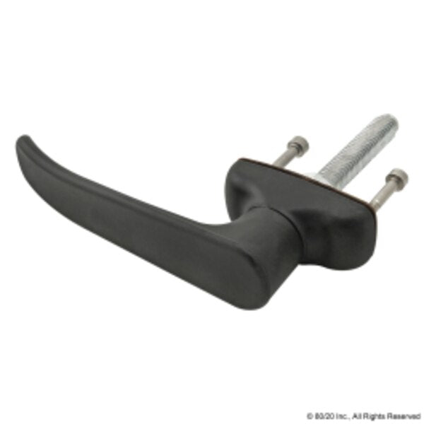 Black Furniture L-Handle - Non-Locking