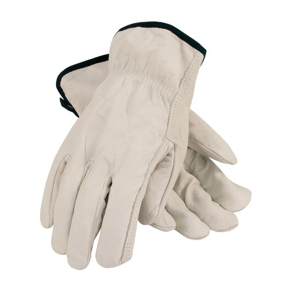 Unlined Leather Drivers Gloves, L, PK12