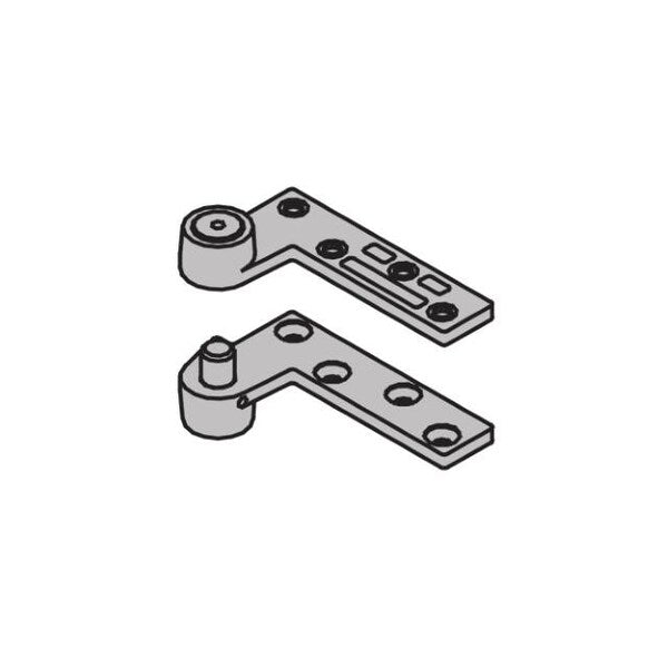 Satin Bronze Painted Pivot 7227TOPSP10