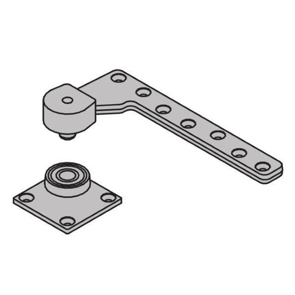 Satin Bronze Painted Pivot 7244FBTMSP10