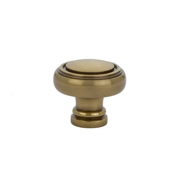 French Antique Brass Knob 86611US7