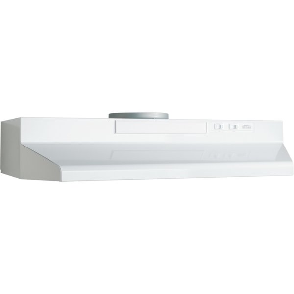 White-on-White Range Hood