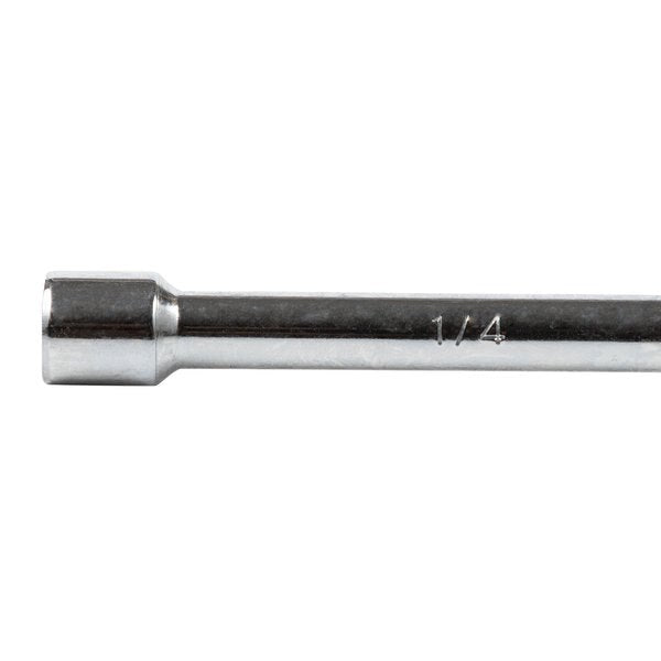 Hollow Shaft Nutdriver, 1/4