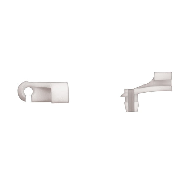 Ntrl Nyln Door Rod Clips 13/64