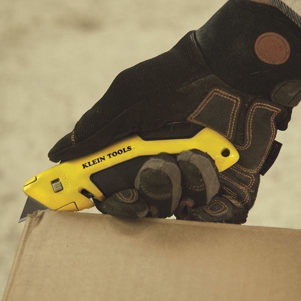 Utility Knife, Self-Retracting, Utility, General Purpose, Rubber