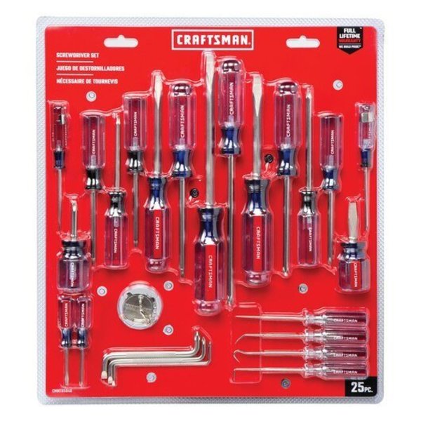 Acetate Screwdriver Set (25 pc)