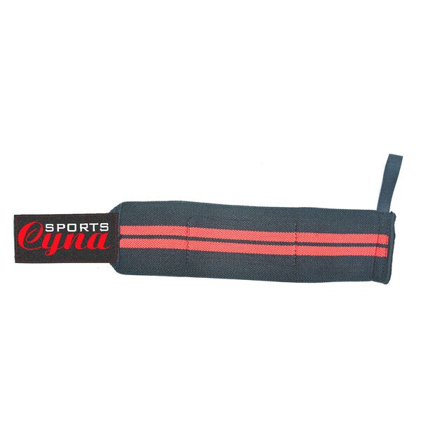 Weight Lifting Wrist Wrap Red And Black