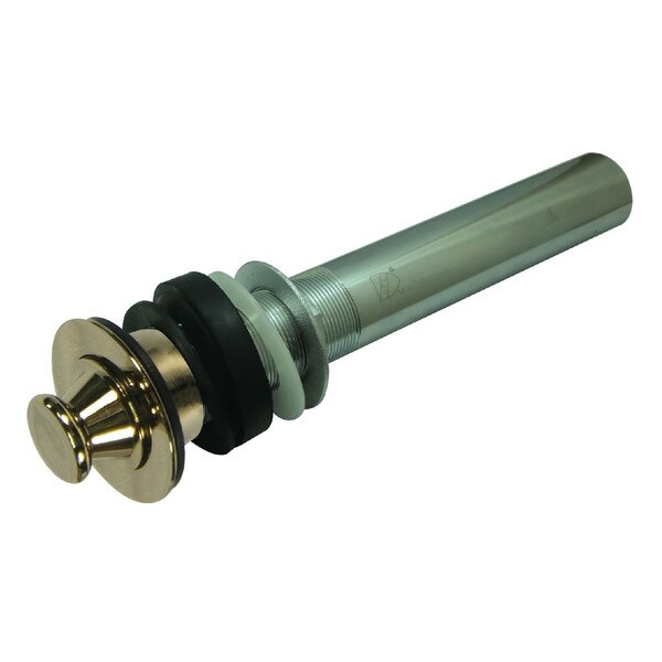 Brass, Sink Drain, Lift and Turn Sink Drain without Overflow