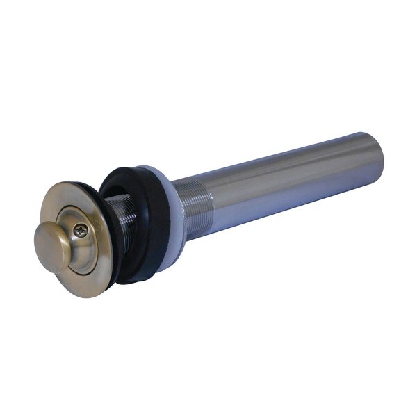 Brass, Sink Drain, Lift and Turn Sink Drain without Overflow