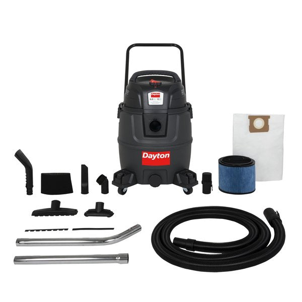 Wet/Dry Vacuum, 12 gal, 1,200 W