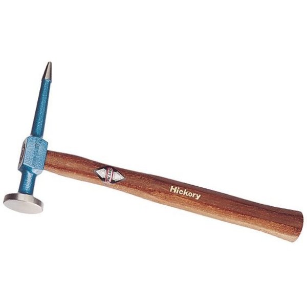 Body Hammer w/ long pick end and round face, Hickory Handle (440g/15.4oz)